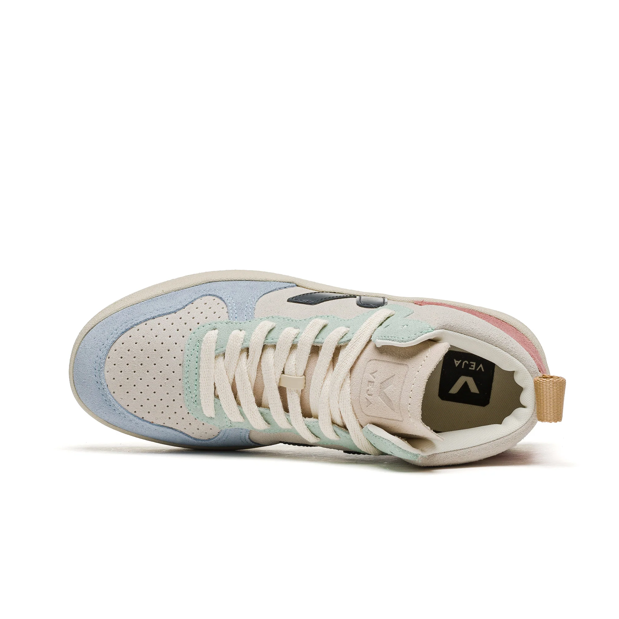 Veja V-15 Suede Multico-Natural/Black - Image 5