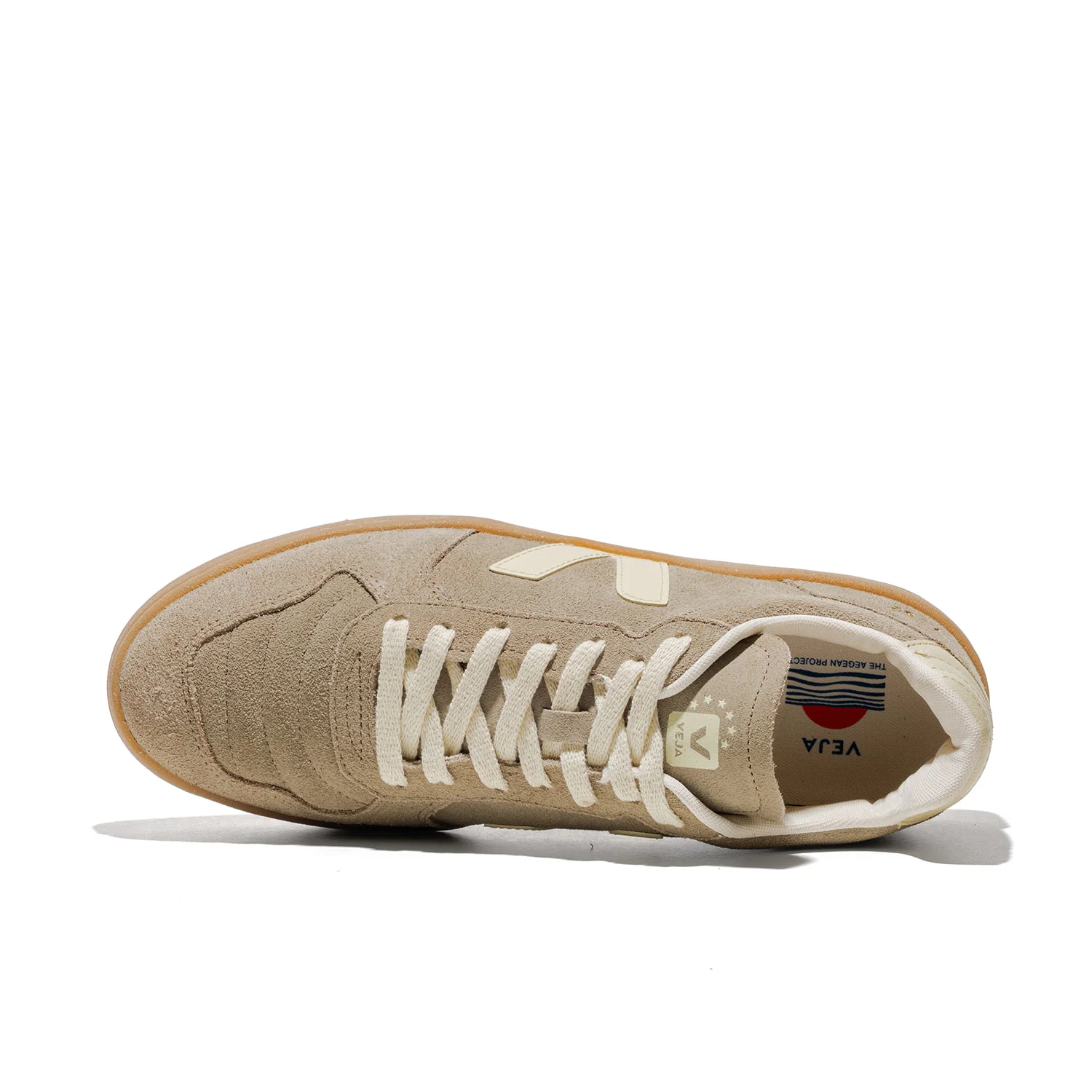 Veja V-82 II Suede Taupe/Calcaire/Natural - Image 5