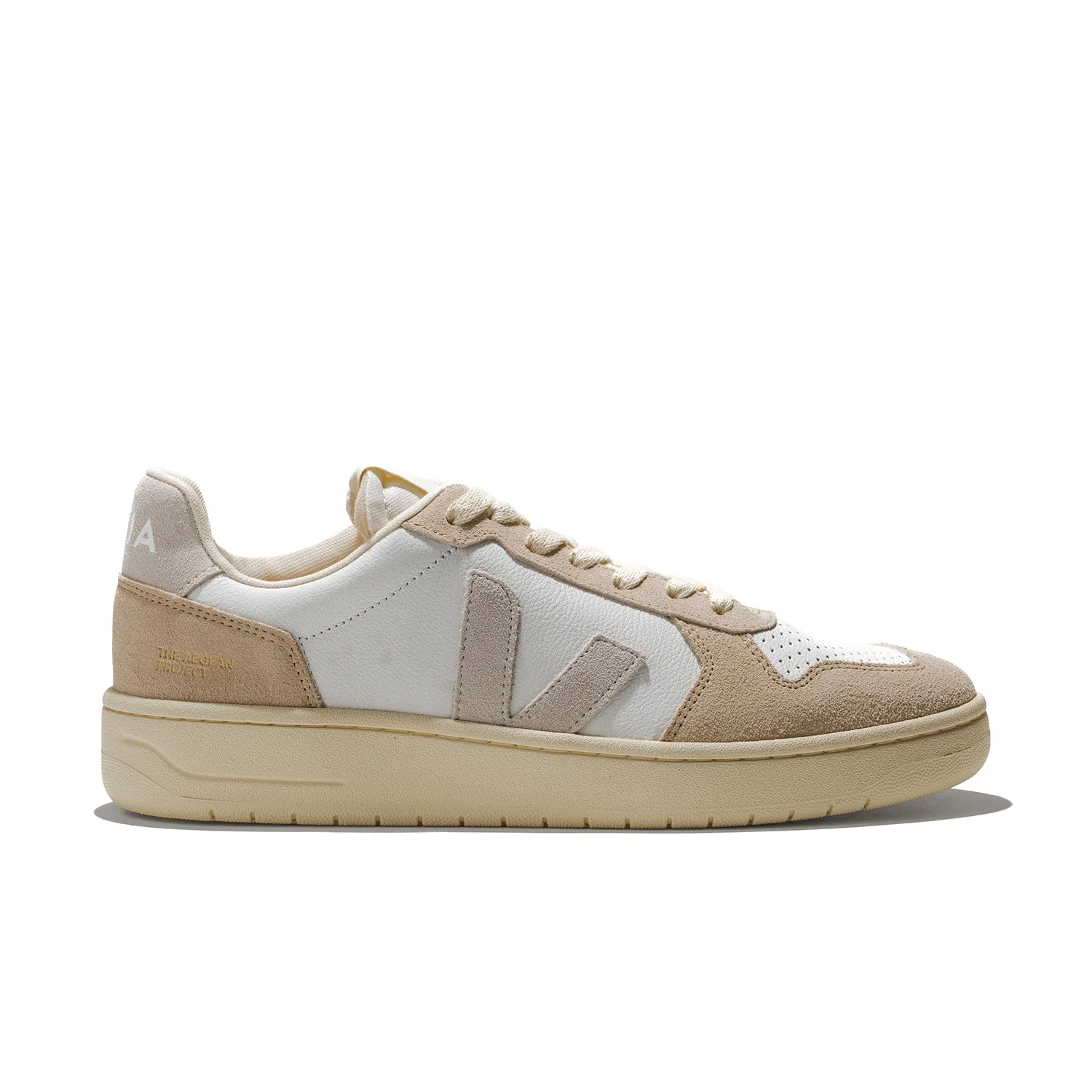 Veja V-82 Leather White/Natural/Almond