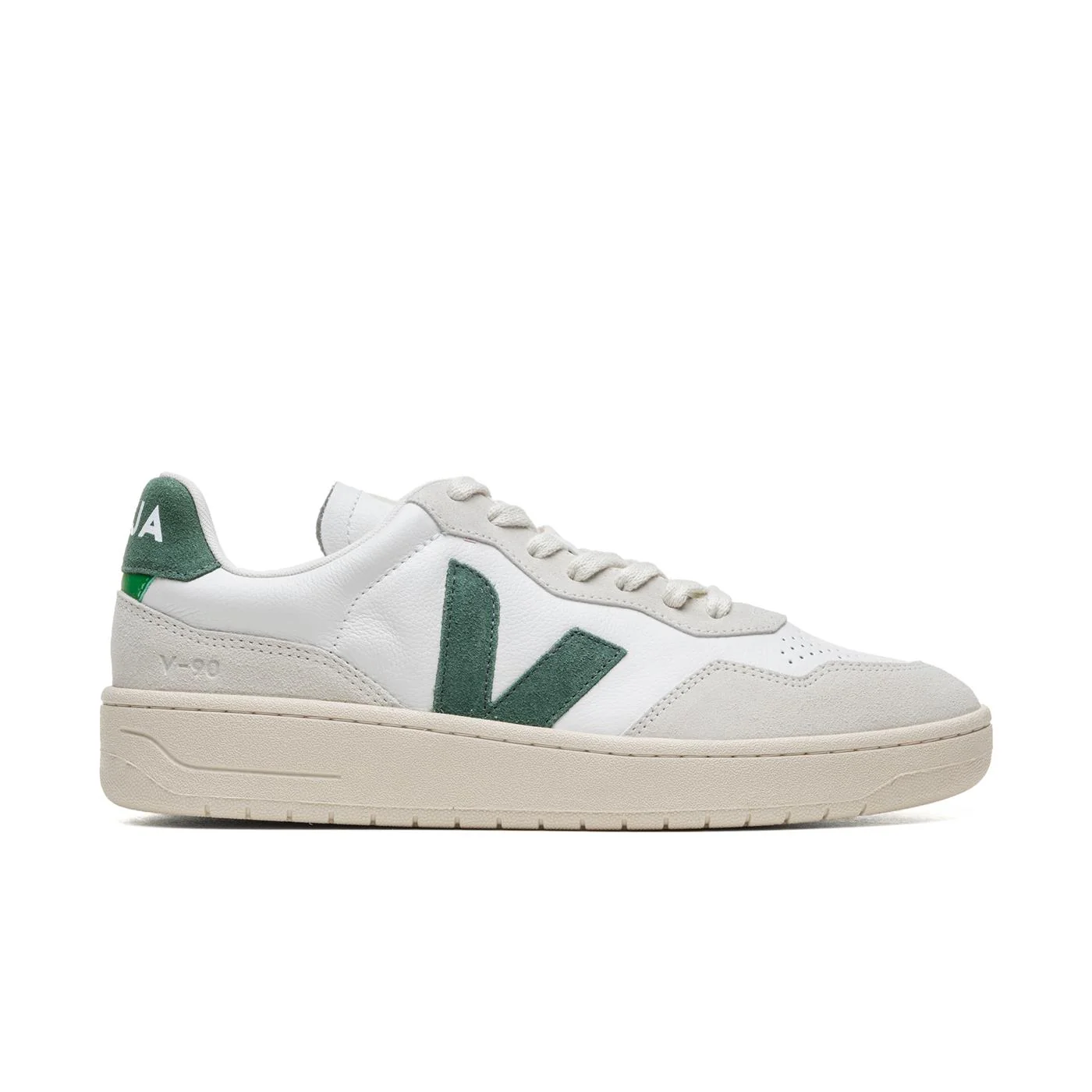 Veja V-90 O.T. Leather Extra-White/Cyprus