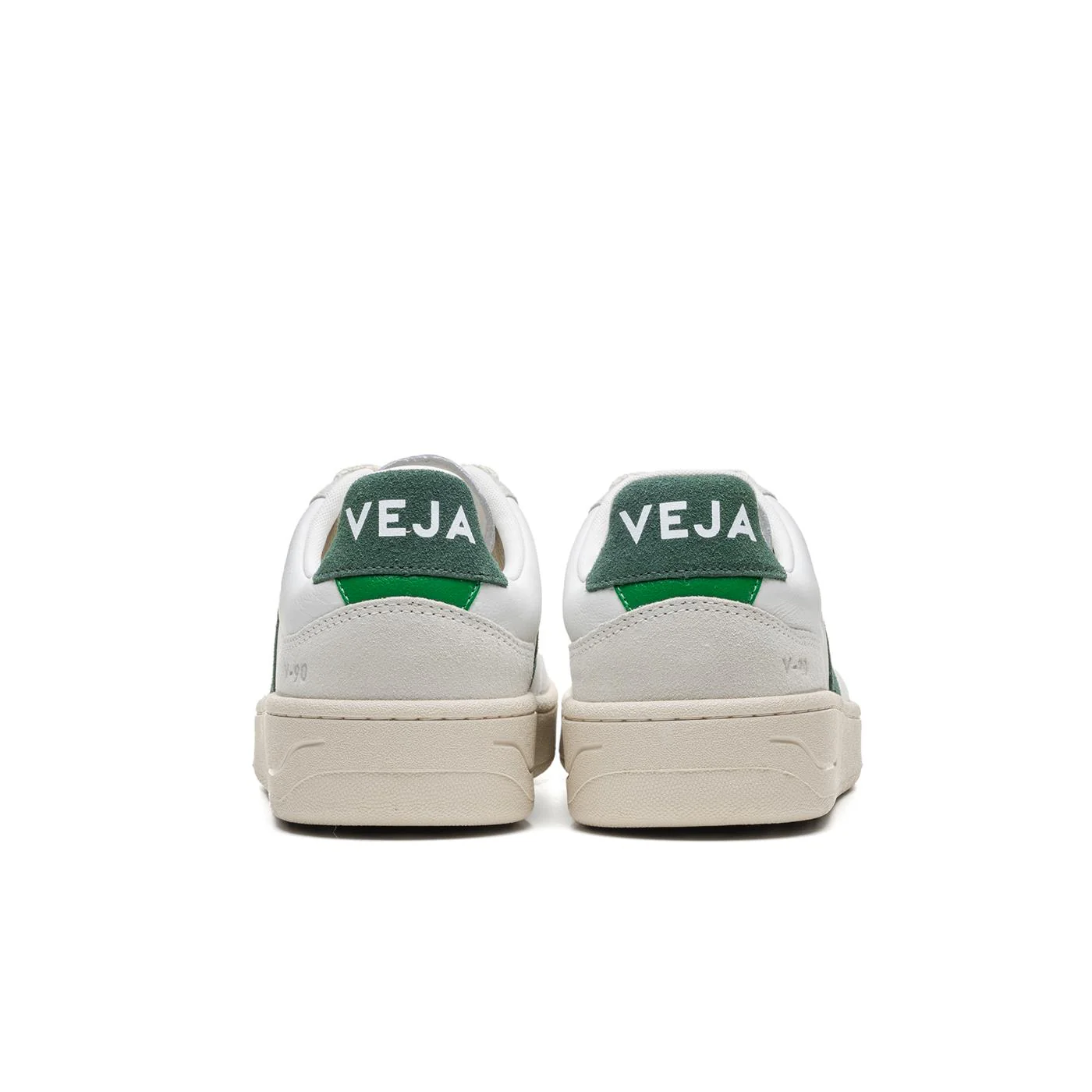 Veja V-90 O.T. Leather Extra-White/Cyprus - Image 4