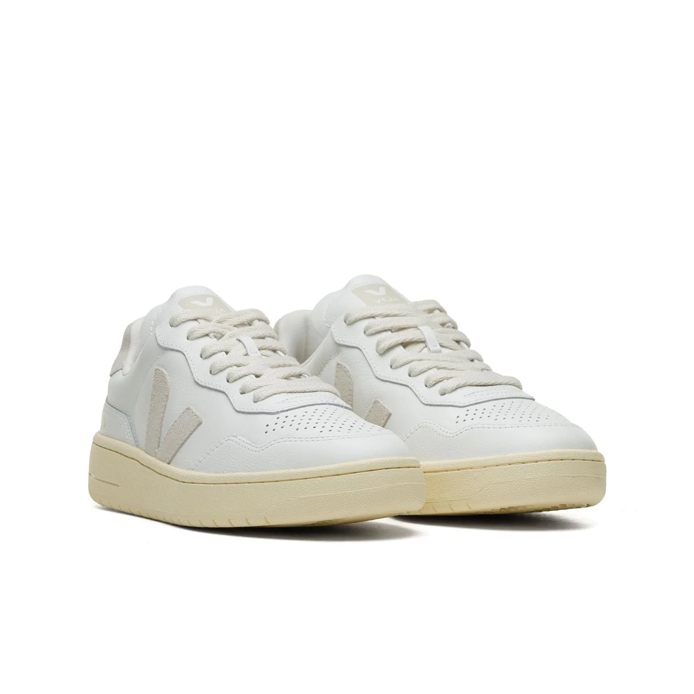 Veja V-90 O.T. Leather Extra-White/Natural - Image 3