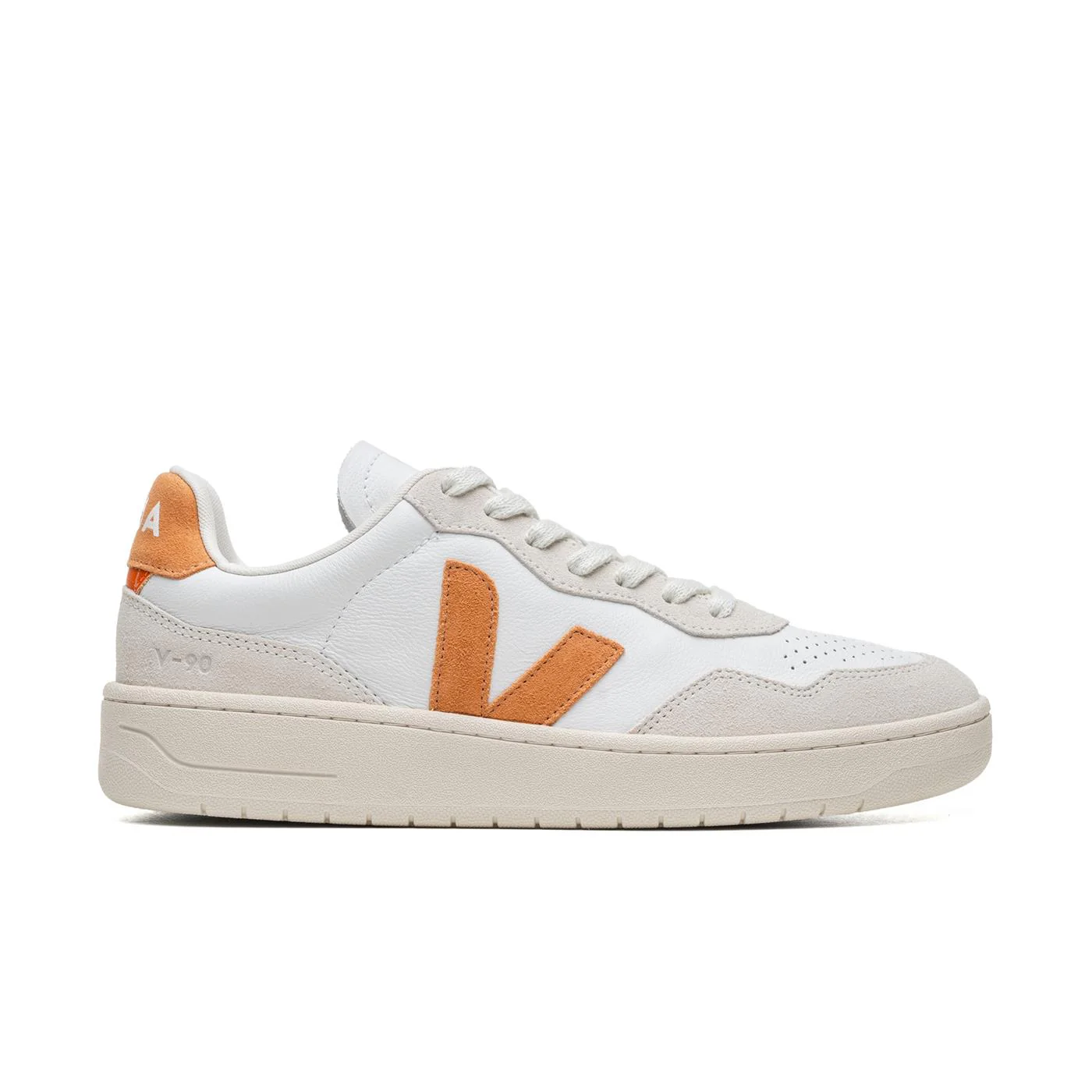 Veja V-90 O.T. Leather Extra-White/Umber