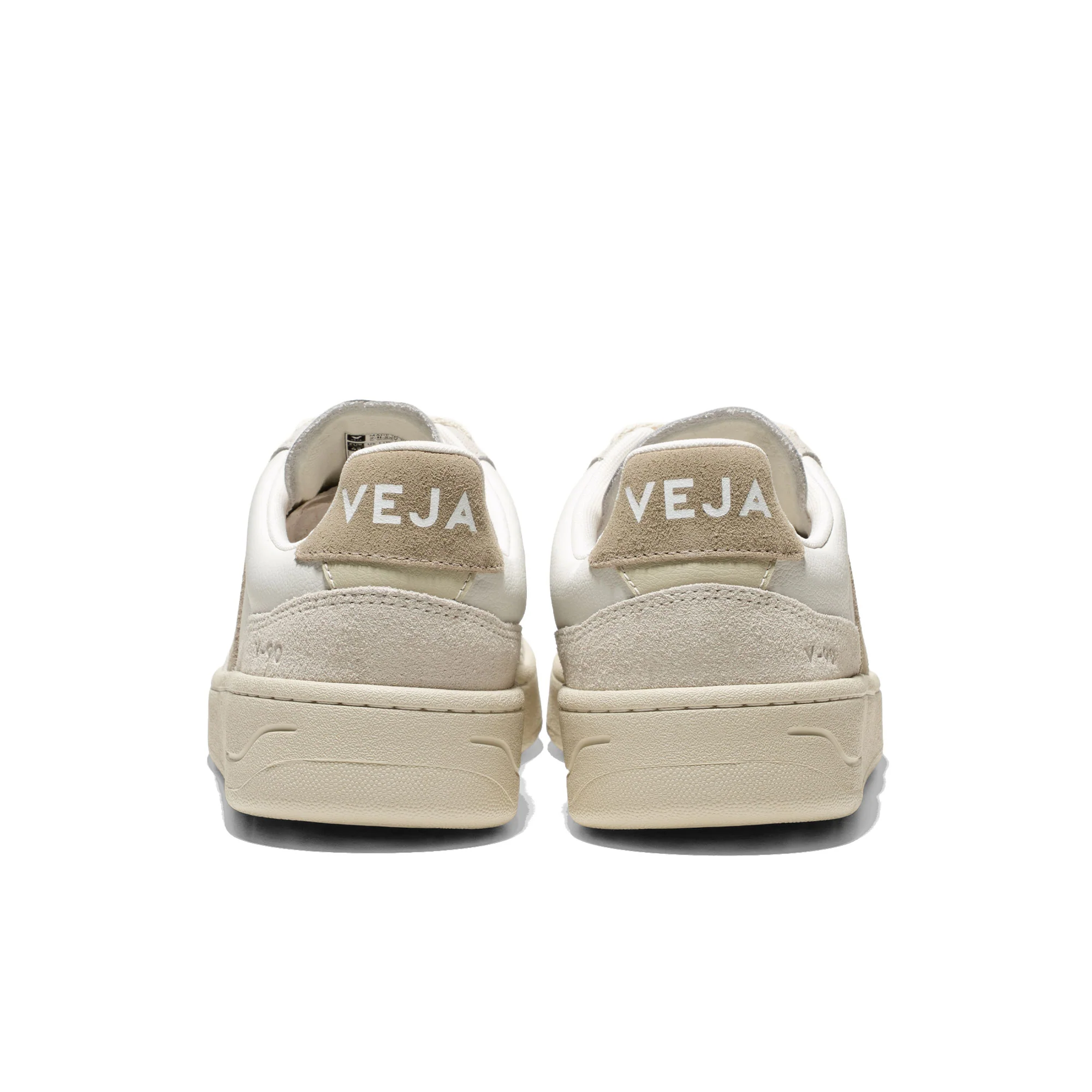Veja V-90 O.T. Leather White/Taupe - Image 4
