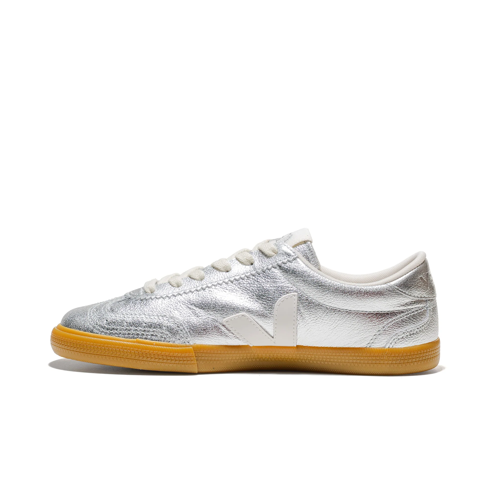 Veja Volley O.T. Leather Silver/White/Natural - Image 2