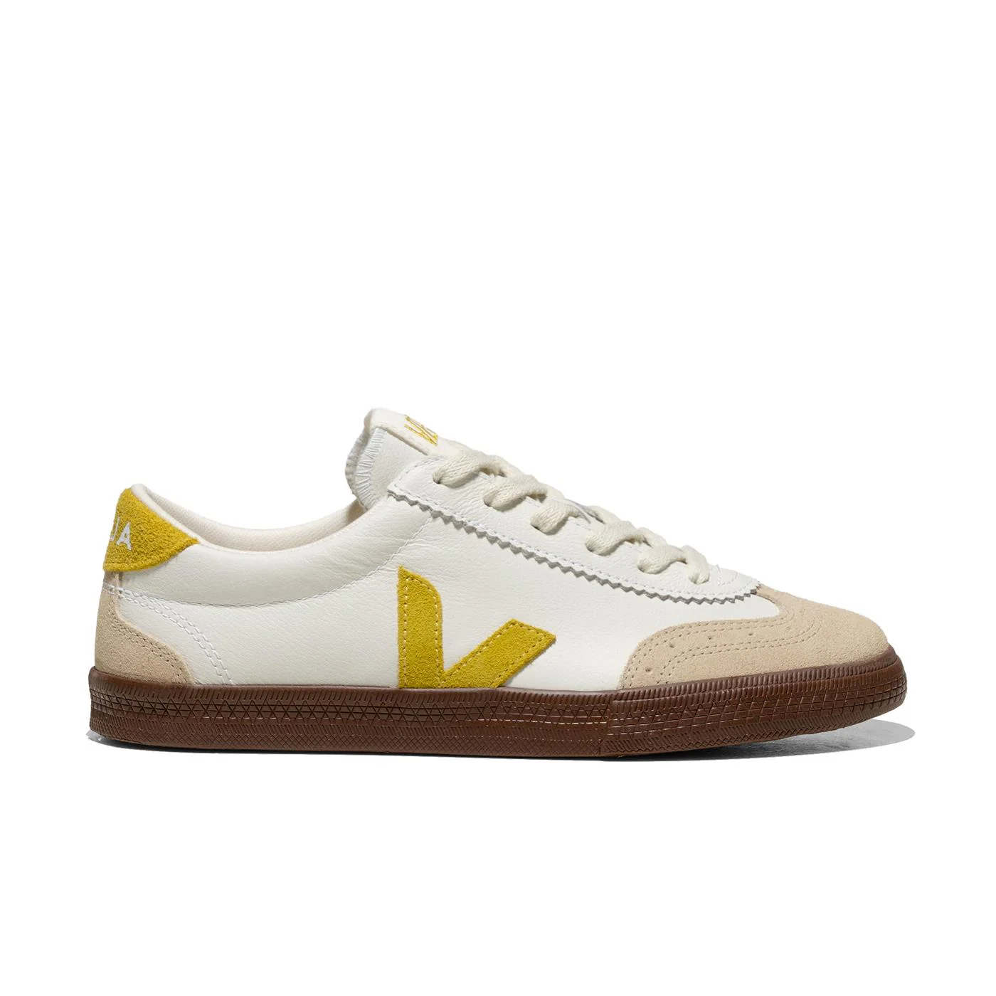 Veja Volley O.T. Leather White/Liquor/Bark