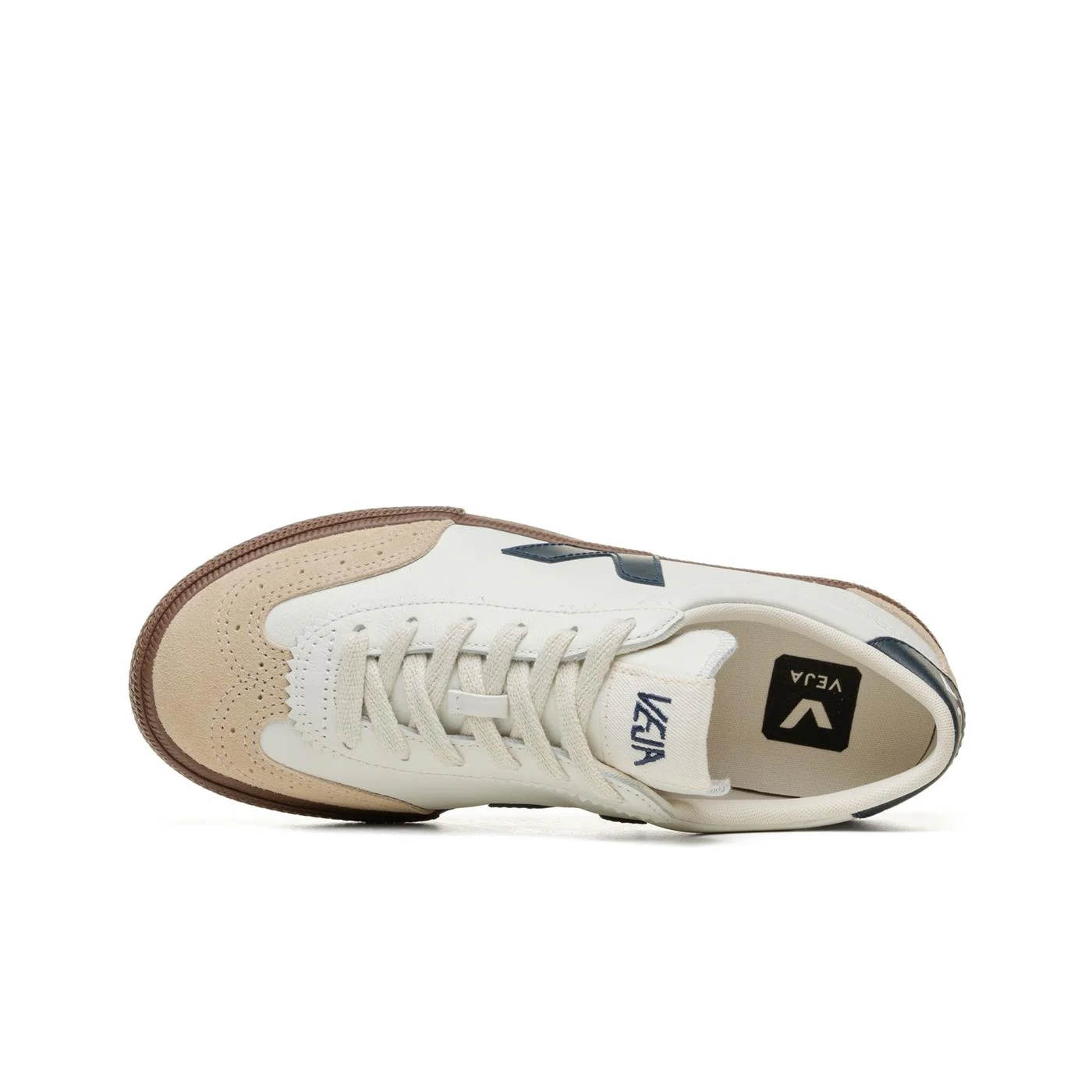 Veja Volley O.T. Leather White/Nautico/Bark - Image 5