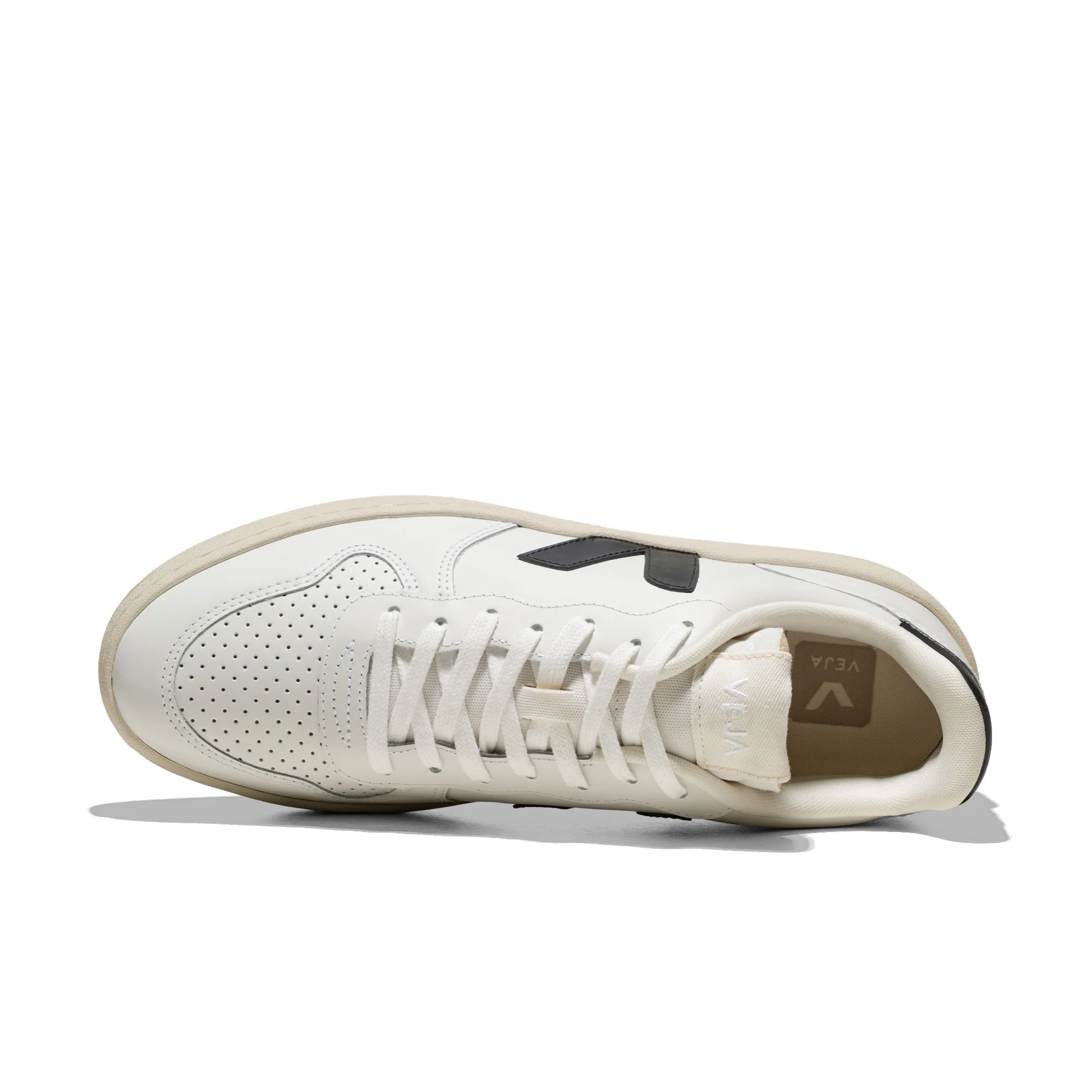 Veja V-10 Leather Extra-White/Black - Image 5