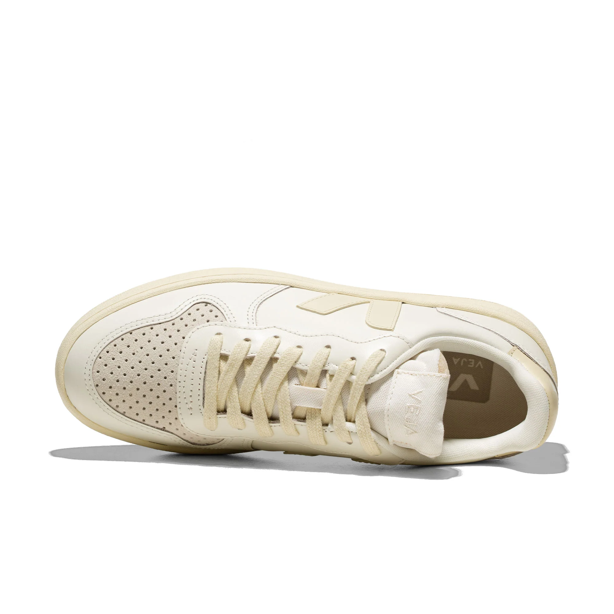 Veja V-10 Leather Pure/Calcaire - Image 5