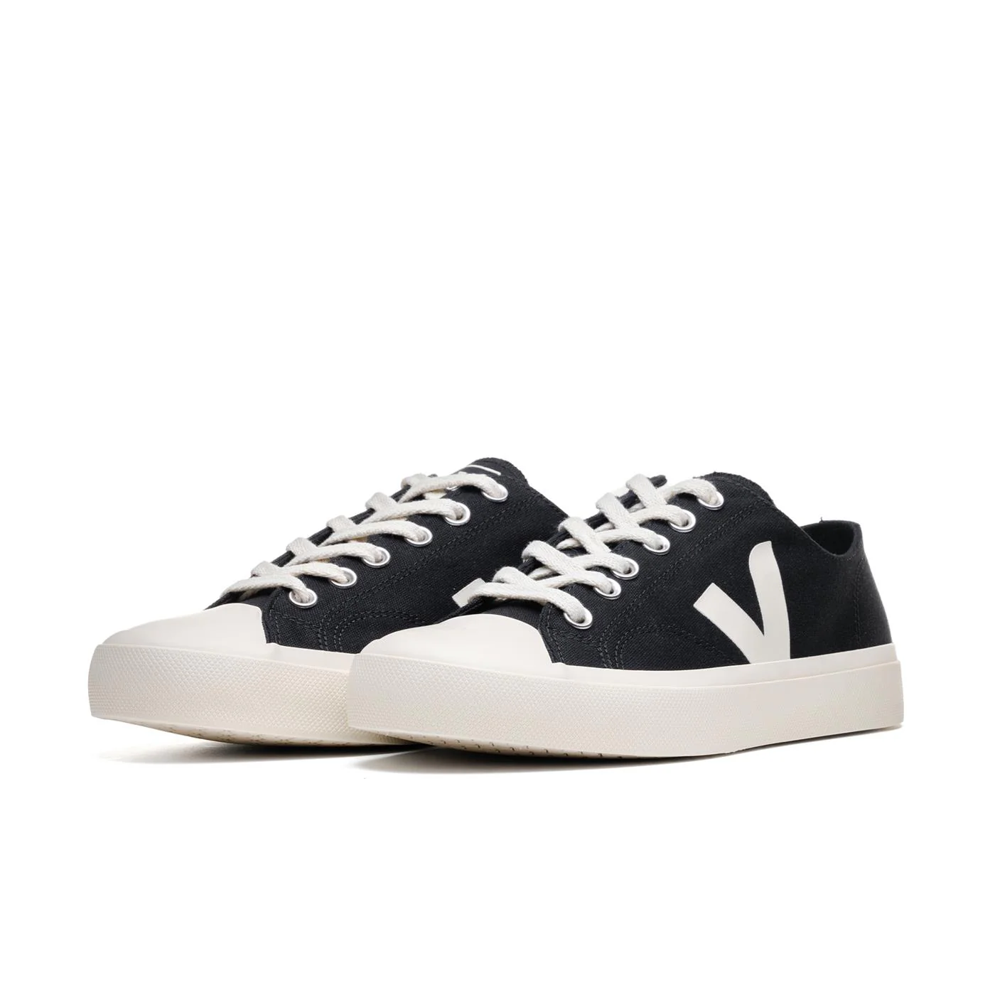 Veja Wata II Low Canvas Black/Pierre - Image 3