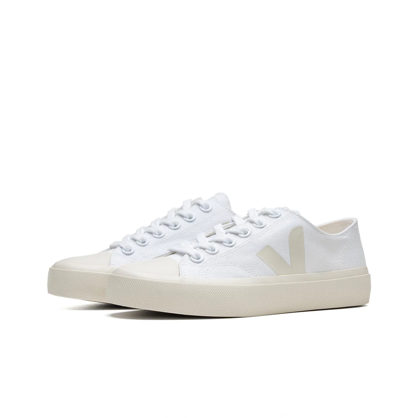Veja Wata II Low Canvas White/Pierre - Image 3