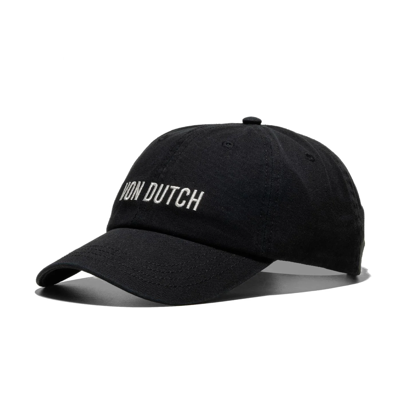 Von Dutch Snapback Cap Black/White - Image 2