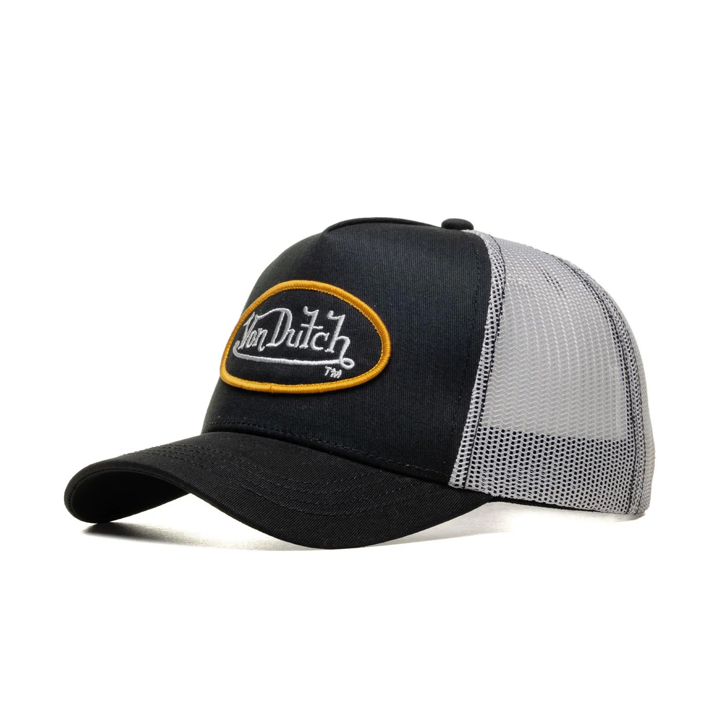 Von Dutch Snapback Cap Dark Grey/Light Grey - Image 2