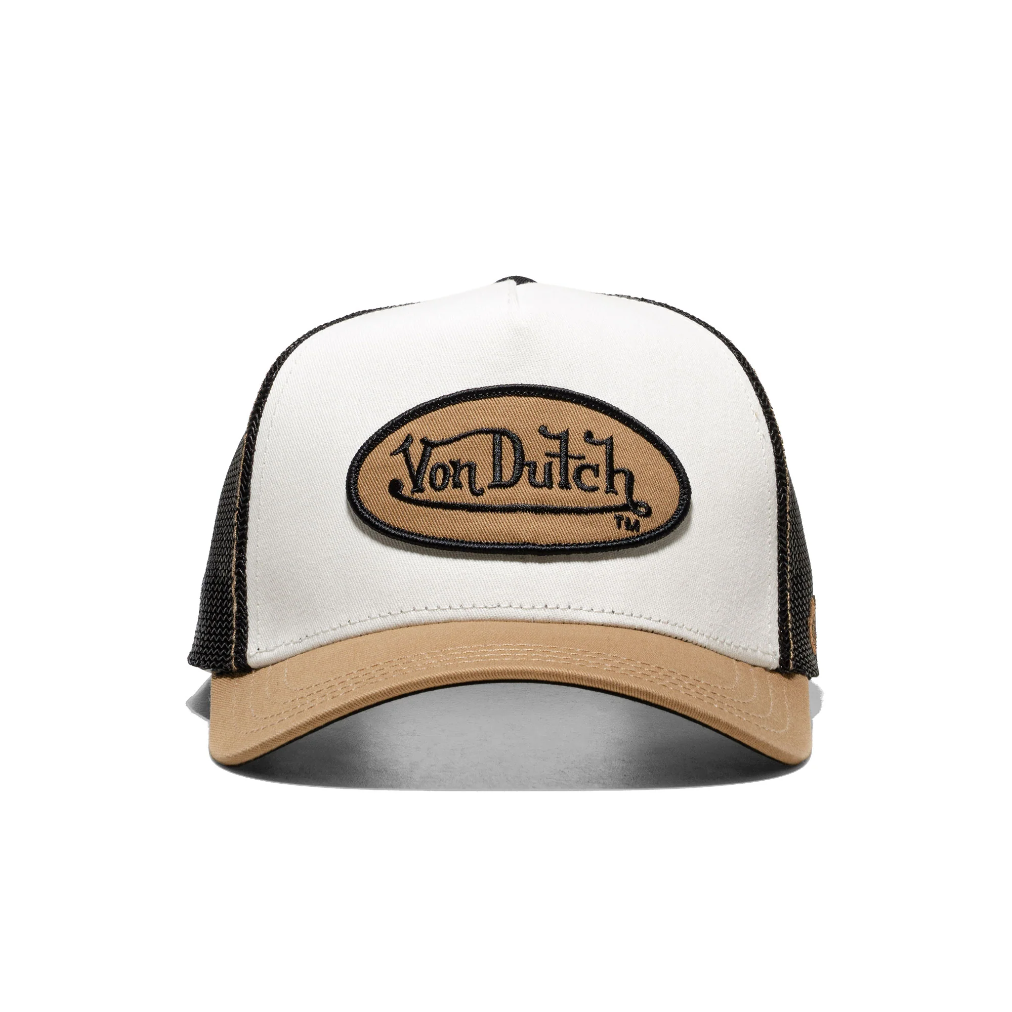 Von Dutch Snapback Cap White/Beige/Black