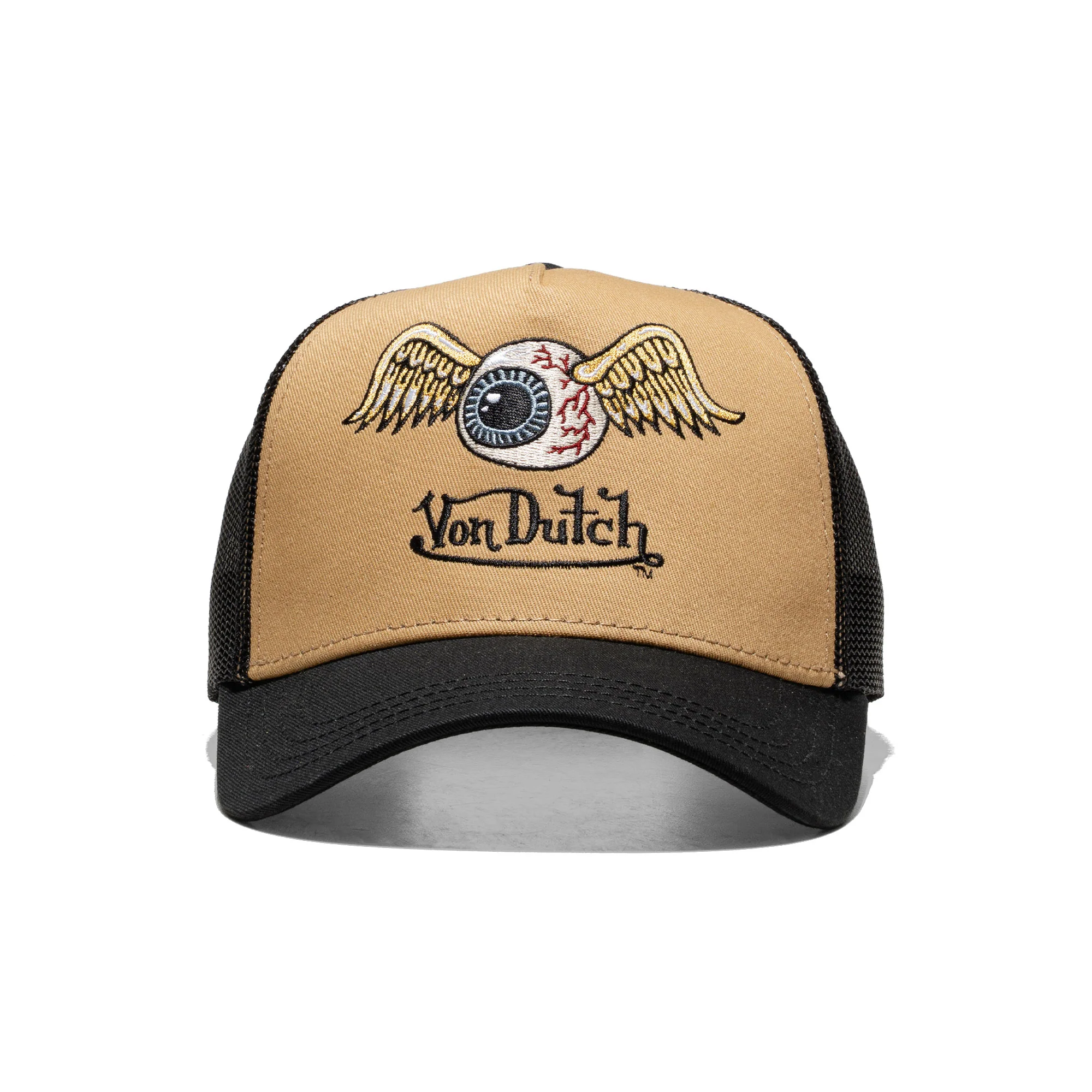 Von Dutch Trucker Cap Black/Beige