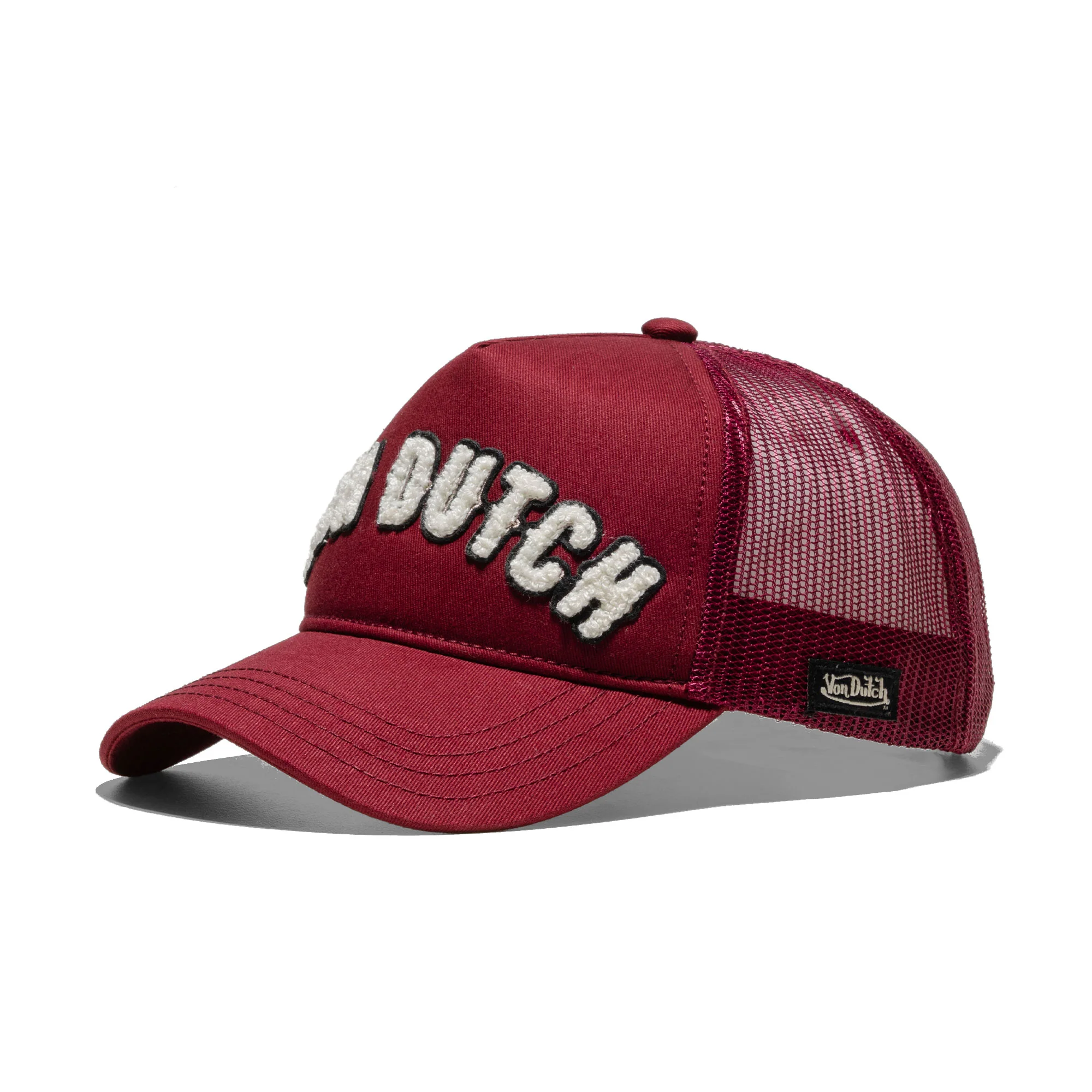 Von Dutch Trucker Cap Burgundy - Image 2