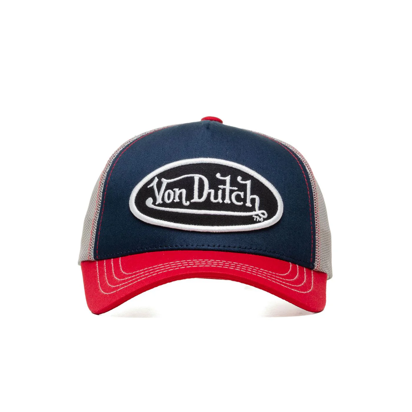 Von Dutch Trucker Cap Navy/Red/Grey