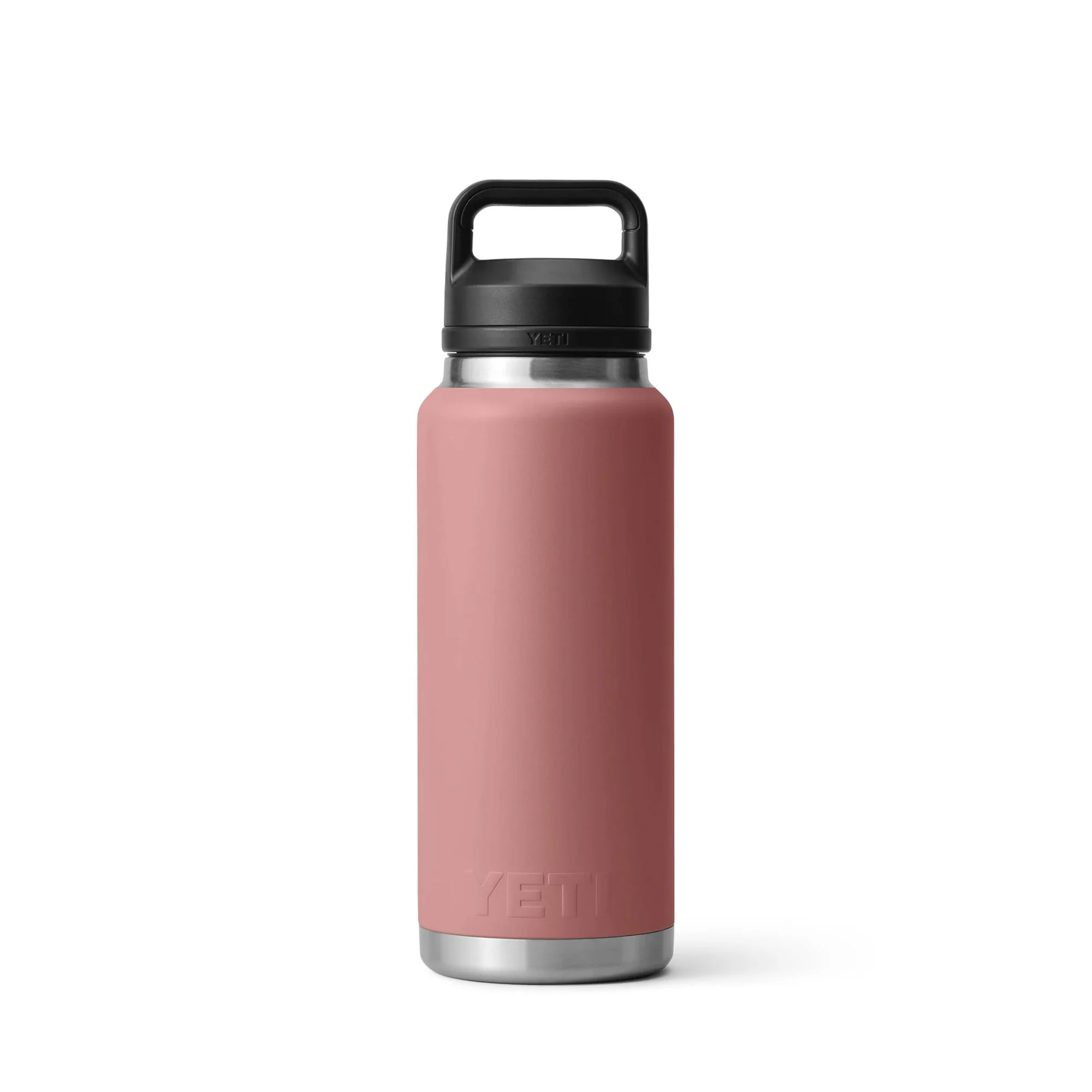 Yeti Rambler® (1L) Chug Cap Bottle Sandstone Pink - Image 2
